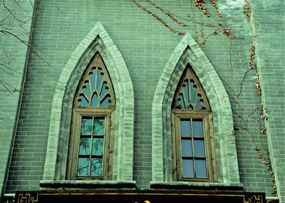 Facade of building