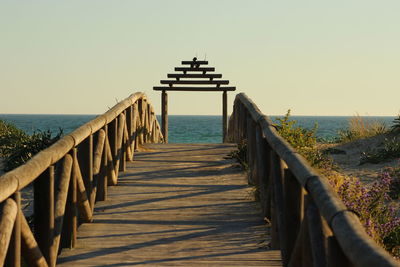 Scenic view of calm sea against sky