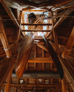 Low angle view of staircase