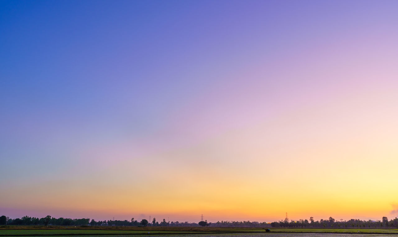 SCENIC VIEW OF SKY DURING SUNSET