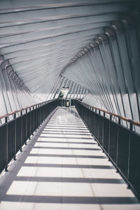 View of footbridge