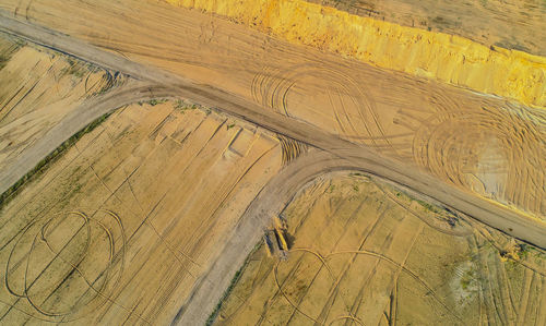 Aerial view of landscape