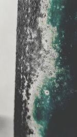 Close-up of wet glass window