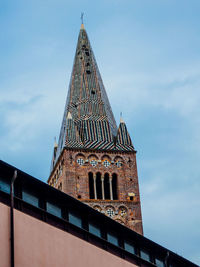 Low angle view of historical building against sky