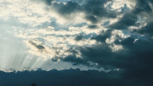 Low angle view of sky