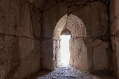 Empty tunnel