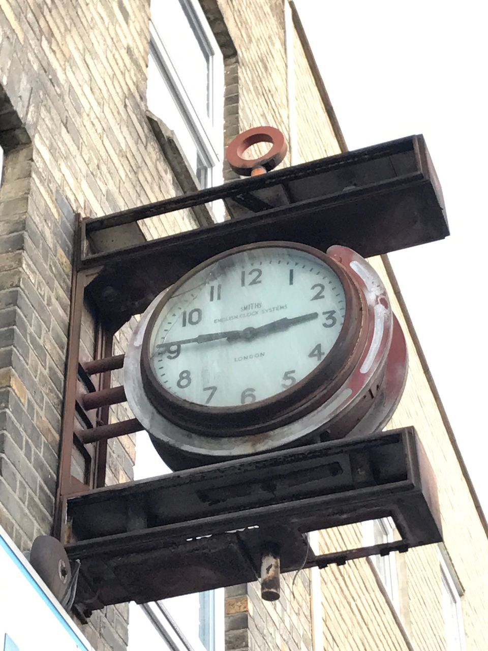 CLOSE-UP OF CLOCK TOWER