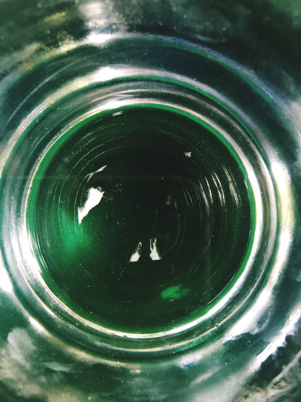 FULL FRAME SHOT OF GLASS WITH BOTTLE