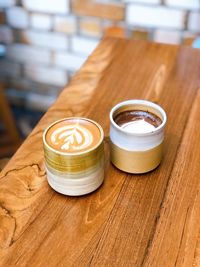 Close-up of coffee on table