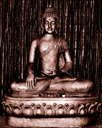 Statue of buddha in temple