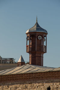 Low angle view of building against sky