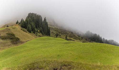 Panoramic view of landscape against sky