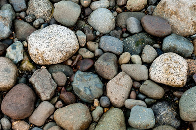 Full frame shot of stones