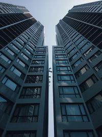 Low angle view of modern building