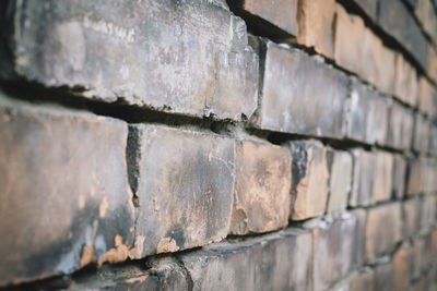 Full frame shot of weathered wall