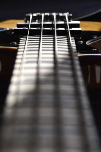 Close-up of guitar