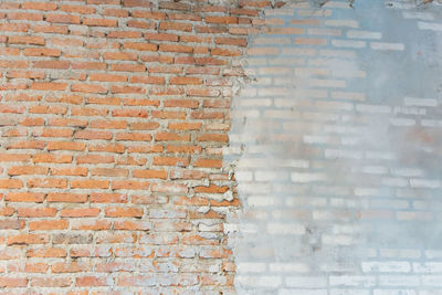 Full frame shot of brick wall