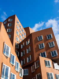 Low angle view of building against sky