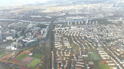 Aerial view of cityscape