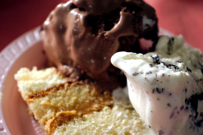 Close-up of dessert in bowl