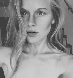 Young woman looking away