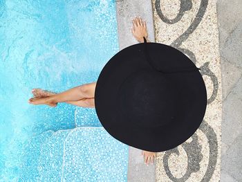 Close-up of woman in bikini