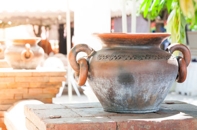 Close-up of drink on table