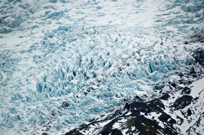 Waves splashing in sea