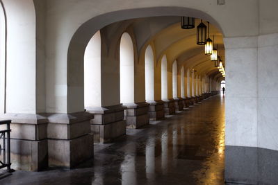 Corridor of building