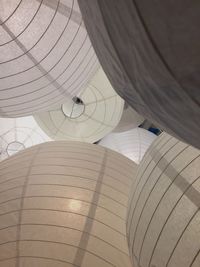 Low angle view of balloons