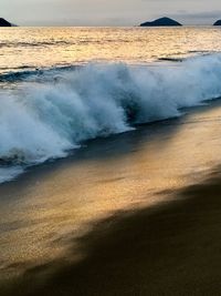 Scenic view of beach