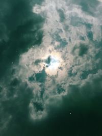 Low angle view of clouds in sky