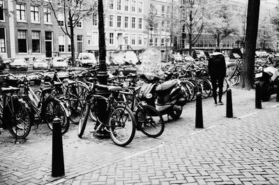 Cars parked in parking lot