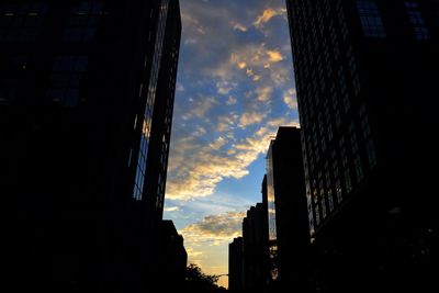 Low angle view of building against sky