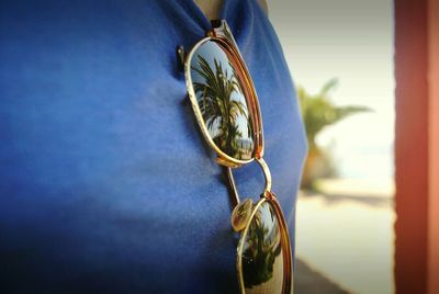 Close-up of cables against the wall