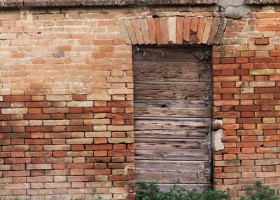 Full frame shot of brick wall