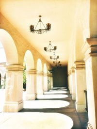 Corridor of building