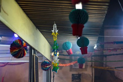 Typical portuguese popular saints decoration