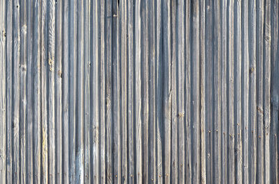 Full frame shot of corrugated wall
