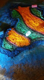 Close-up of colorful balloons