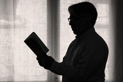 Young man using mobile phone