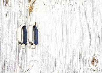 Directly above shot of shoes on wood