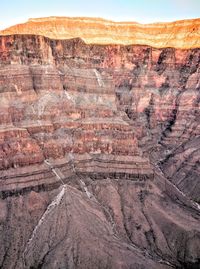 Scenic view of cliff