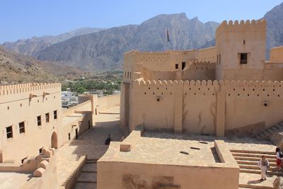 Nizwa fort castle in oman