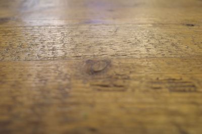 Full frame shot of wooden table