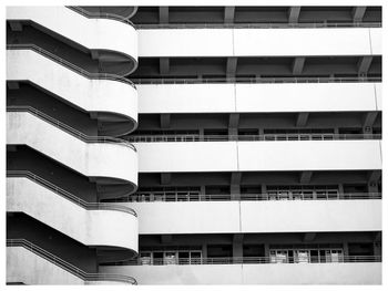 A primary school in black and white