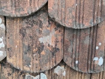 Full frame shot of weathered wall
