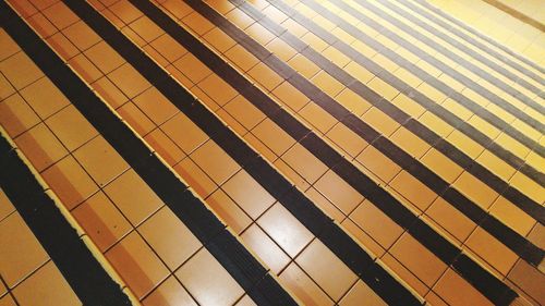 Full frame shot of tiled floor