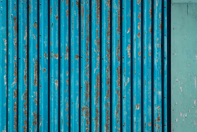 Full frame shot of corrugated iron