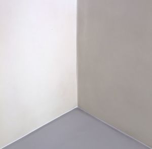 Close-up of white curtain